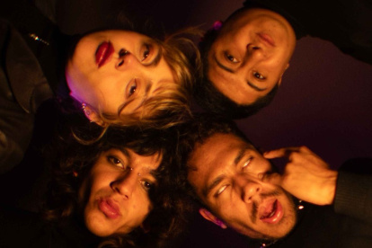 Sugxr Babies son (arriba) Ariana Vargas , , ; ((abajo) Jogo Quezada y Pablo Guamán.