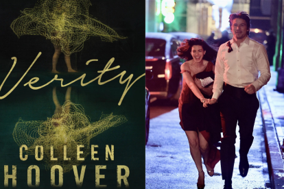 Los actores Anne Hathaway y Josh Hartnett fueron captados en pleno rodaje de "Verity".