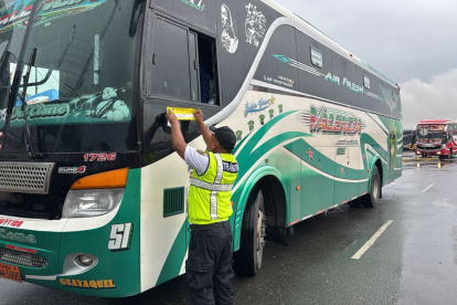 Los agentes de la CTE realizaron varios operativos