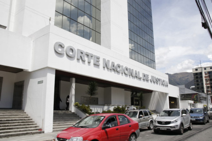 El edificio de la Corte Nacional de Justicia, en Quito.