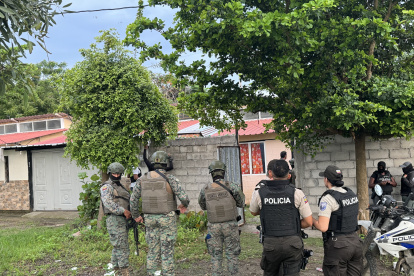 Operativo. Fuerzas Armadas y la Policía realizaron los operativos.