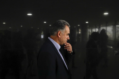 El presidente electo de Uruguay, Yamandu Orsi, en una de sus recientes apariciones públicas.