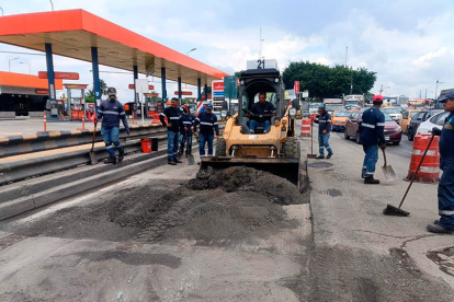 Los trabajos de mejoras se realizan durante carnaval