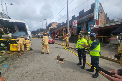 Hecho. El accidente se dio la mañana del sábado 1 de marzo.