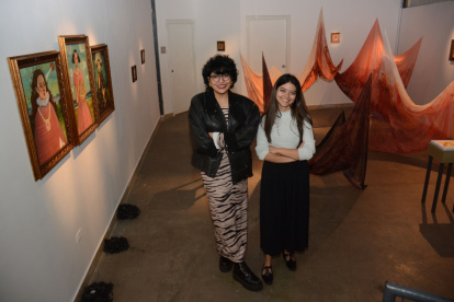 La exposición de Polett Zapata y Mikaela Montenegro abrió sus puertas en Parterre Galería, en la PUCE.