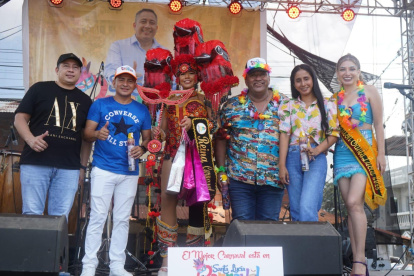 Elección de la reina del Carnaval.