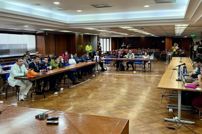 Audiencia en el Caso Purga.