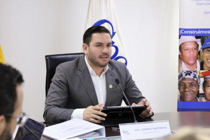 El Pleno del CPCCS, presidido por Andrés Fantoni, modificó a los integrantes de la comisión de selección para la designación de la nueva Judicatura.