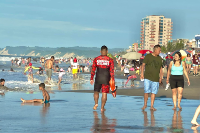 Salvavidas en las playas.