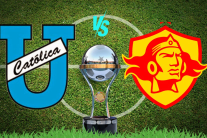 Universidad Católica y Aucas buscan llegan a la fase de grupos de la Copa Sudamericana 2025.