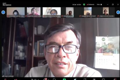 Elección. Hugo Arteaga es el coordinado de la veeduría ciudadana que vigila el proceso de méritos y oposición para la selección y designación del nuevo titular de la Fiscalía General del Estado.