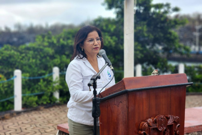 Autoridad. Mariuxi Farías es la nueva directora del Parque Nacional Galápagos, desde el martes 4 de marzo de 2025.