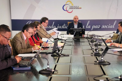 El Pleno de la Judicatura conoció las irregularidades en el archivo de 230 procesos disciplinarios contra funcionarios judiciales de Guayas.