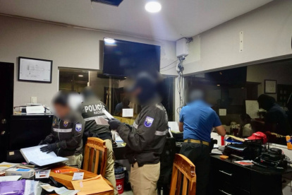 Operativo. El caso Euro 2024 reveló en noviembre las actividades del Cartel Balcánico en Ecuador.