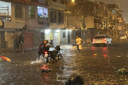 Inundaciones en Guayaquil.