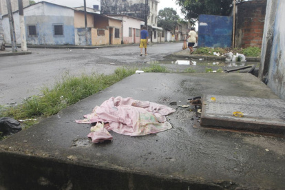 La cooperativa Elsa Bucaram, en Durán, escenario de muertes violentas.