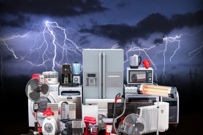 Referencial. Tormentas eléctricas afectan a electrodomésticos.