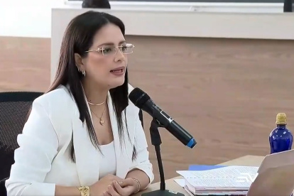 Pamela Aguirre quedó en cuarto lugar tras el concurso para renovar la Corte Constitucional.