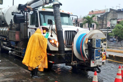 Varias zonas del sur de Guayaquil quedaron afectadas.