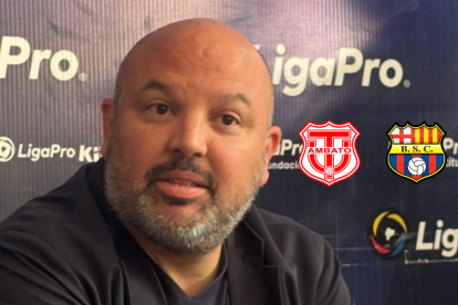 Miguel Ángel Loor, presidente de la LigaPro.