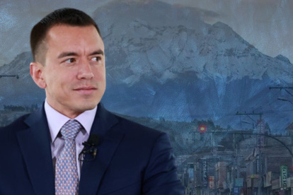 Noboa propone una Asamblea Constituyente en Riobamba.