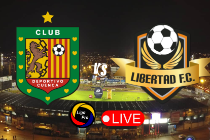 Deportivo Cuenca vs. Libertad.