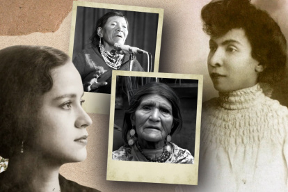Matilde Hidalgo, Dolores Cacuango, Tránsito Amaguaña y Zoila Ugarte de Landívar.