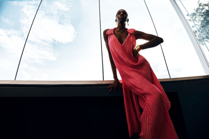 La modelo Carmen Mina posa para el lente de EXPRESIONES.