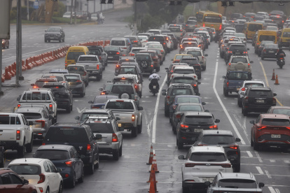 El sistema vial se implementa en horas pico para reducir la congestión vial.