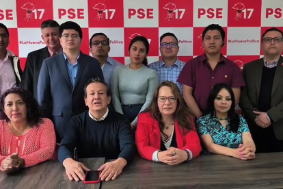 Gustavo Vallejo, dirigente del Partido Socialista, anunció la decisión.