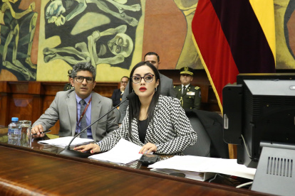 La correísta Viviana Veloz preside la Asamblea Nacional