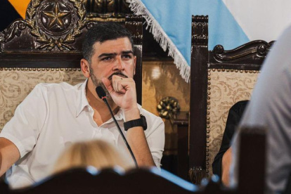 La mañana de este 9 de marzo, Aquiles Álvarez se refirió a los ataques y niveles de violencia registrados en Nueva Prosperina, uno de los distritos más violentos de la ciudad.