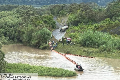 Petroecuador reportó el derrame petrolero este 9 de marzo de 2025.