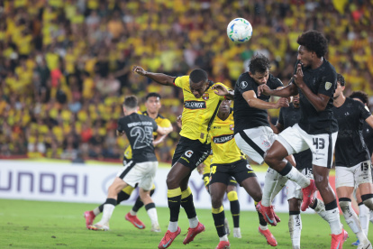 Barcelona SC tiene una ventaja de tres goles ante Corinthians, en la Copa Libertadores 2025.