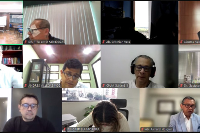 La audiencia del caso Reconstrucción de Manabí se realiza de forma telemática.