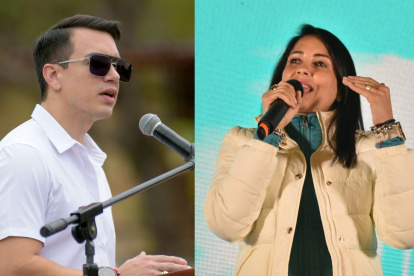 Daniel Noboa y Luisa González presentan propuestas con visiones distintas.