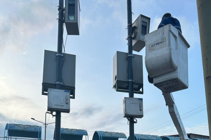 Los radares fueron analizados para confirmar si podían o no volver a estar operativos en Durán.