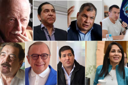 Rostros de ganadores y perdedores, en el balotaje.