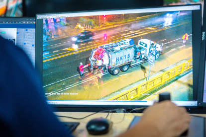 Cámaras de seguridad de Guayaquil vigilan algunas zonas afectadas