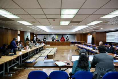 La audiencia del caso Reconstrucción de Manabí se reinstalará el jueves 13 de marzo a las 09:00.