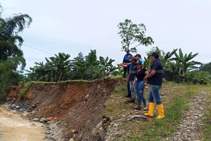 Las autoridades verificaron el estado de los ríos para identificar posibles desbordamientos.