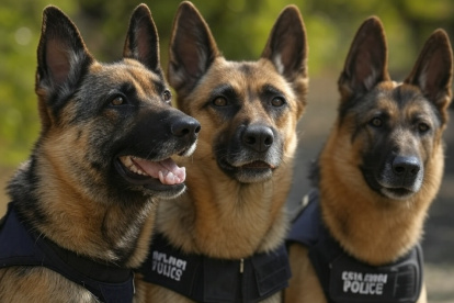 IA | Los tres canes evitaron el envío de droga al extranjero.