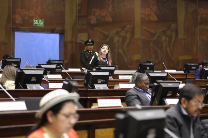 Asamblea Nacional debate sobre los chalecos militares.