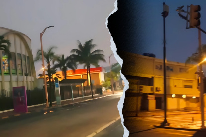 Luminarias se encuentran con desperfectos en varias zonas de Urdesa central.