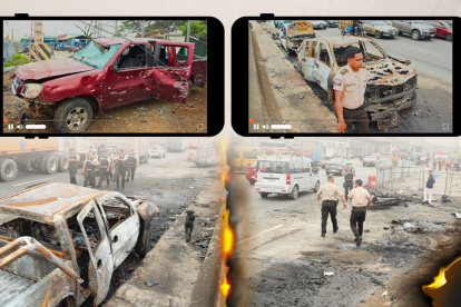 EXPRESO estuvo en el sitio y pudo captar imágenes inéditas