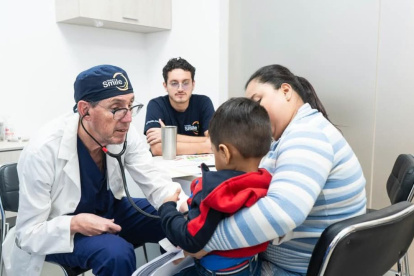 ONG. La Fundación Global Smile Ecuador trabaja dos misiones anuales para atender a infantes.