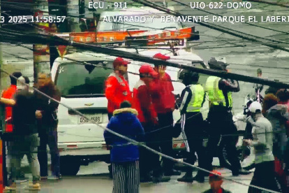 La víctima fue atropellada en las calles Pedro Benavente y Bonifacio Aguilar, en Solanda.