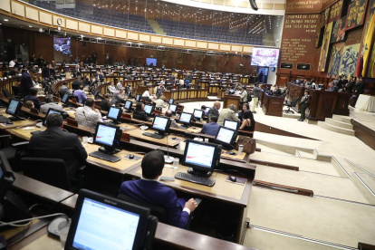 La sesión de hoy fue cancelada luego de la notificación de la Fiscalía.