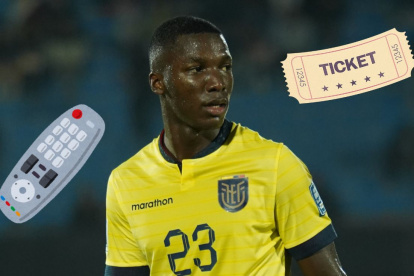 Moisés Caicedo estará con Ecuador ante Venezuela.