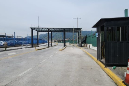 Las obras en uno de los accesos a la terminal de Quitumbe concluyeron.